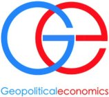 GE GEOPOLITICAL ECONOMICS