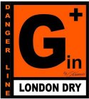 DANGER LINE GIN BY KRAUSS LONDON DRY +