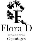 F FLORA D THE STORY OF FLORA DANICA COPENHAGEN