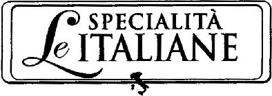 LE SPECIALITÀ ITALIANE