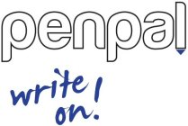 PENPAL WRITE ON!