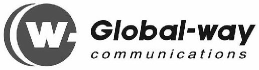 W- GLOBAL-WAY COMMUNICATIONS