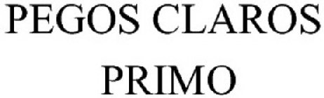 PEGOS CLAROS PRIMO