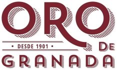 ORO DE GRANADA DESDE 1901