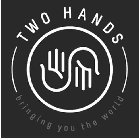TWO HANDS BRINGING YOU THE WORLD
