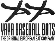 YAYA BASEBALL BATS THE ORIGINAL EUROPEAN BAT COMPANY