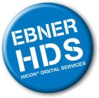 EBNER HDS HICON DIGITAL SERVICES