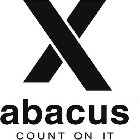 X ABACUS COUNT ON IT