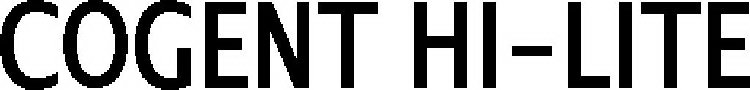COGENT HI-LITE