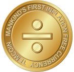 MANKIND'S FIRST INFLATION FREE CURRENCY TEMCOIN