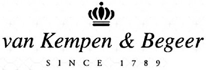 VAN KEMPEN & BEGEER SINCE 1789
