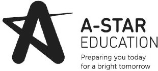 A-STAR EDUCATION PREPARING YOU TODAY FOR A BRIGHT TOMORROW