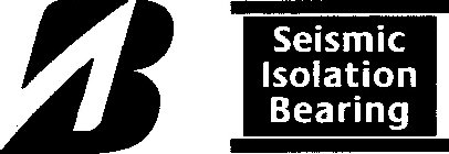 B SEISMIC ISOLATION BEARING