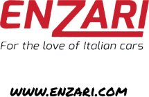 ENZARI FOR THE LOVE OF ITALIAN CARS WWW.ENZARI.COM