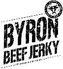 BYRON BEEF JERKY - PREMIUM AIR-DRIED JERKY · 100% AUSSIE PRIME CUT BEEF STEAK