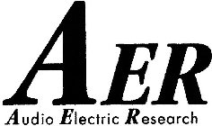 AER AUDIO ELECTRIC RESEARCH