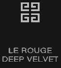 GG GG LE ROUGE DEEP VELVET