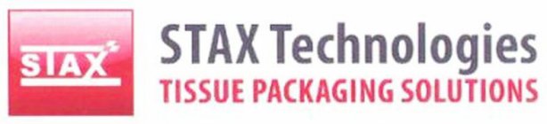 STAX TECHNOLOGIES TISSUE PACKAGING SOLUTIONS