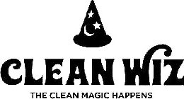 CLEAN WIZ THE CLEAN MAGIC HAPPENS