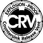 CRV EXPLOSION-PROOF COUNTERSINK RELEASE VENT