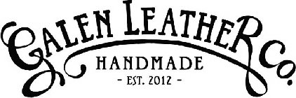 GALEN LEATHER CO. HANDMADE - EST. 2012 -