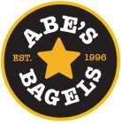ABE'S BAGELS EST. 1996