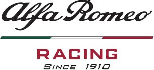 ALFA ROMEO RACING SINCE 1910