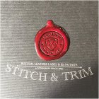 STITCH & TRIM TRIM COUTURE BUTTON, LEATHER LABEL & HANGTAG'S