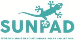 SUNPAD WORLD'S MOST REVOLUTIONARY SOLAR COLLECTOR.