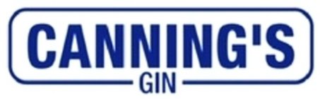 CANNING'S GIN