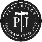 PJ · PEPPERJACK · SALTRAM ESTD 1859