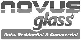 NOVUS GLASS AUTO, RESIDENTIAL & COMMERCIAL