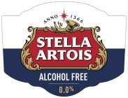 ANNO 1366 STELLA ARTOIS ALCOHOL FREE 0.0%