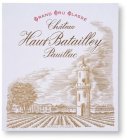 GRAND CRU CLASSÉ CHÂTEAU HAUT-BATAILLEY PAUILLAC