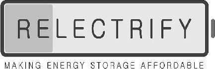 RELECTRIFY MAKING ENERGY STORAGE AFFORDABLE