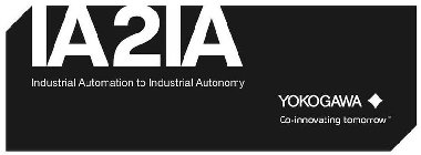 IA2IA INDUSTRIAL AUTOMATION TO INDUSTRIAL AUTONOMY YOKOGAWA CO-INNOVATING TOMORROW
