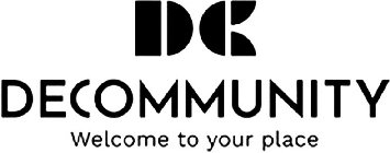 DC DECOMMUNITY WELCOME TO YOUR PLACE