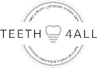 TEETH 4ALL HELP PATIENTS GET BETTER IMPLANT CARE PROMOTE RESPONSIBLE IMPLANT DENTISTRY