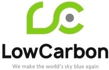 LC LOWCARBON WE MAKE THE WORLD'S SKY BLUE AGAIN