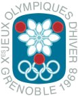 XES JEUX OLYMPIQUES D'HIVER 1968 GRENOBLE