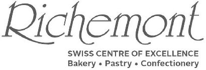 RICHEMONT SWISS CENTRE OF EXCELLENCE BAKERY PASTRY CONFECTIONERYERY PASTRY CONFECTIONERY
