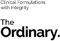 CLINICAL FORMULATIONS WITH INTEGRITY. THE ORDINARY.