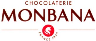 CHOCOLATERIE MONBANA FRANCE 1934