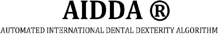 AIDDA AUTOMATED INTERNATIONAL DENTAL DEXTERITY ALGORITHM