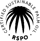 RSPO CERTIFIED SUSTAINABLE PALM OIL