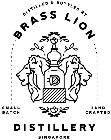 BRASS LION DISTILLED & BOTTLED BY DISTILLERY SINGAPORE SMALL BATCH HAND CRAFTEDLERY SINGAPORE SMALL BATCH HAND CRAFTED