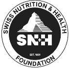 SWISS NUTRITION & HEALTH FOUNDATION SNH EST. 1931EST. 1931
