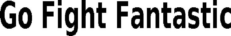 GO FIGHT FANTASTIC