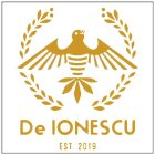 DE IONESCU EST. 2019