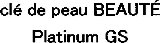 CLÉ DE PEAU BEAUTÉ PLATINUM GS